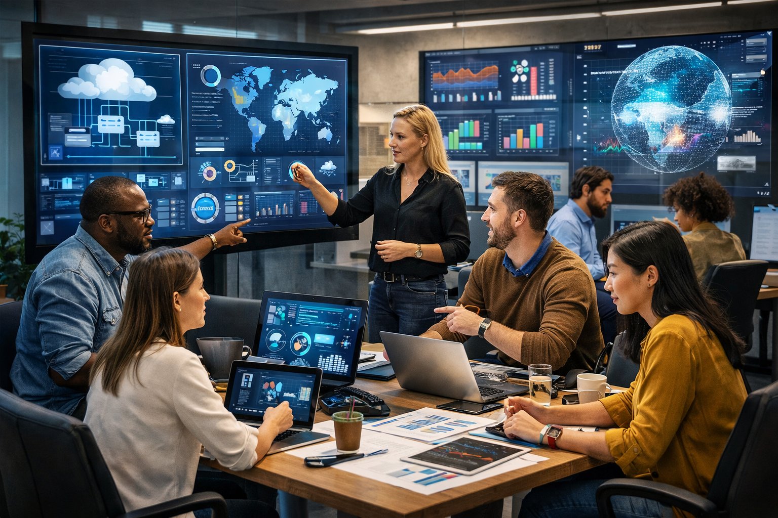 Digital platforms architecture supporting scalable software systems