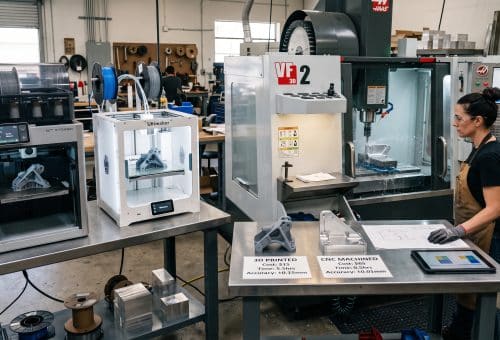 3D Printing vs CNC Machining: Cost, Speed, and Accuracy Compared