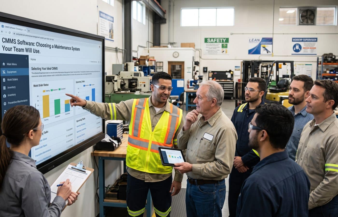 CMMS Software: Choosing a Maintenance System Your Team Will Use